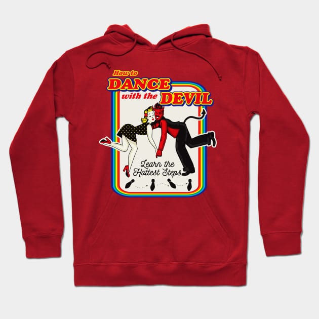 How To Dance With The Devil Hoodie by Alema Art